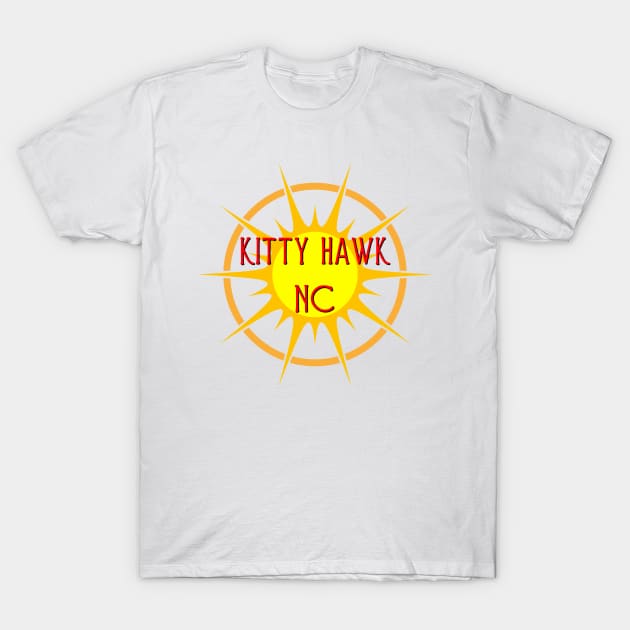 Kitty Hawk, North Carolina T-Shirt by Naves